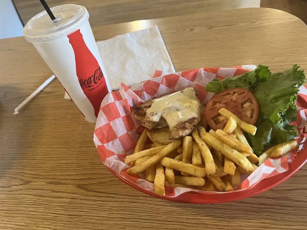 Kids Cheeseburger with Fries